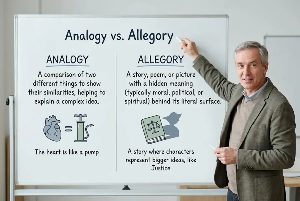 Analogy vs Allegory: A quick comparison