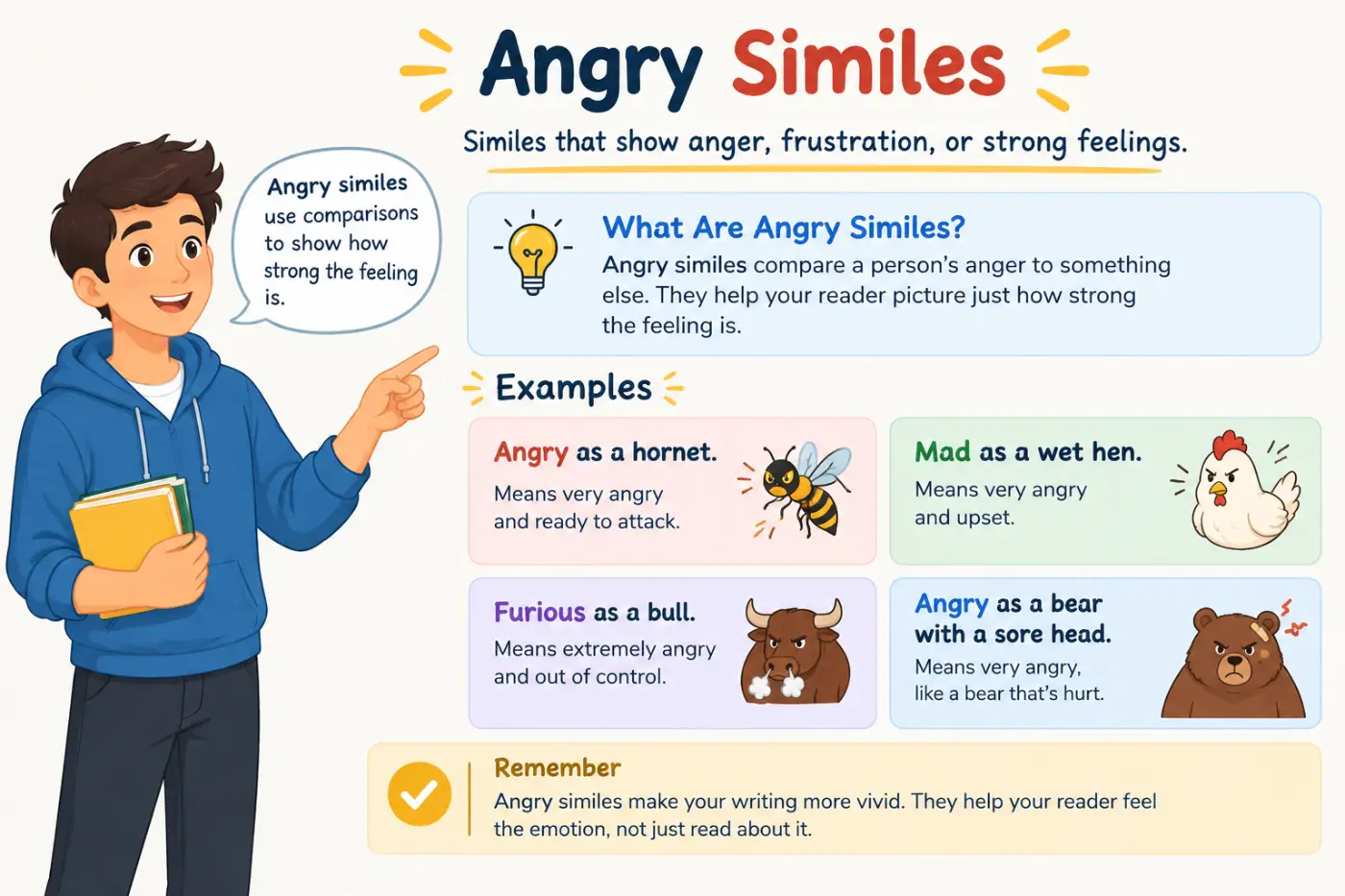 Angry Similes