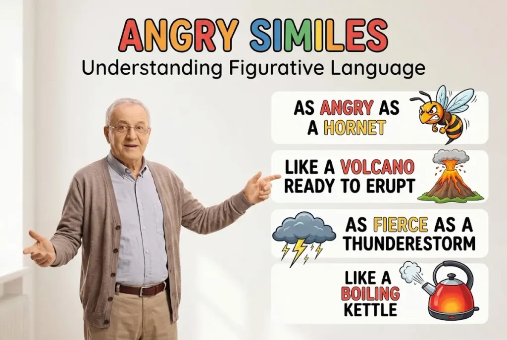 Final answer about angry similes