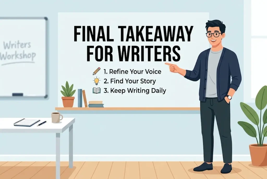 Final Takeaway for Writers
