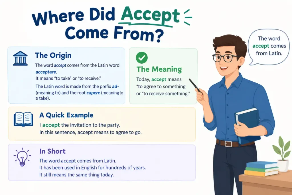 Where Did Accept Come From?