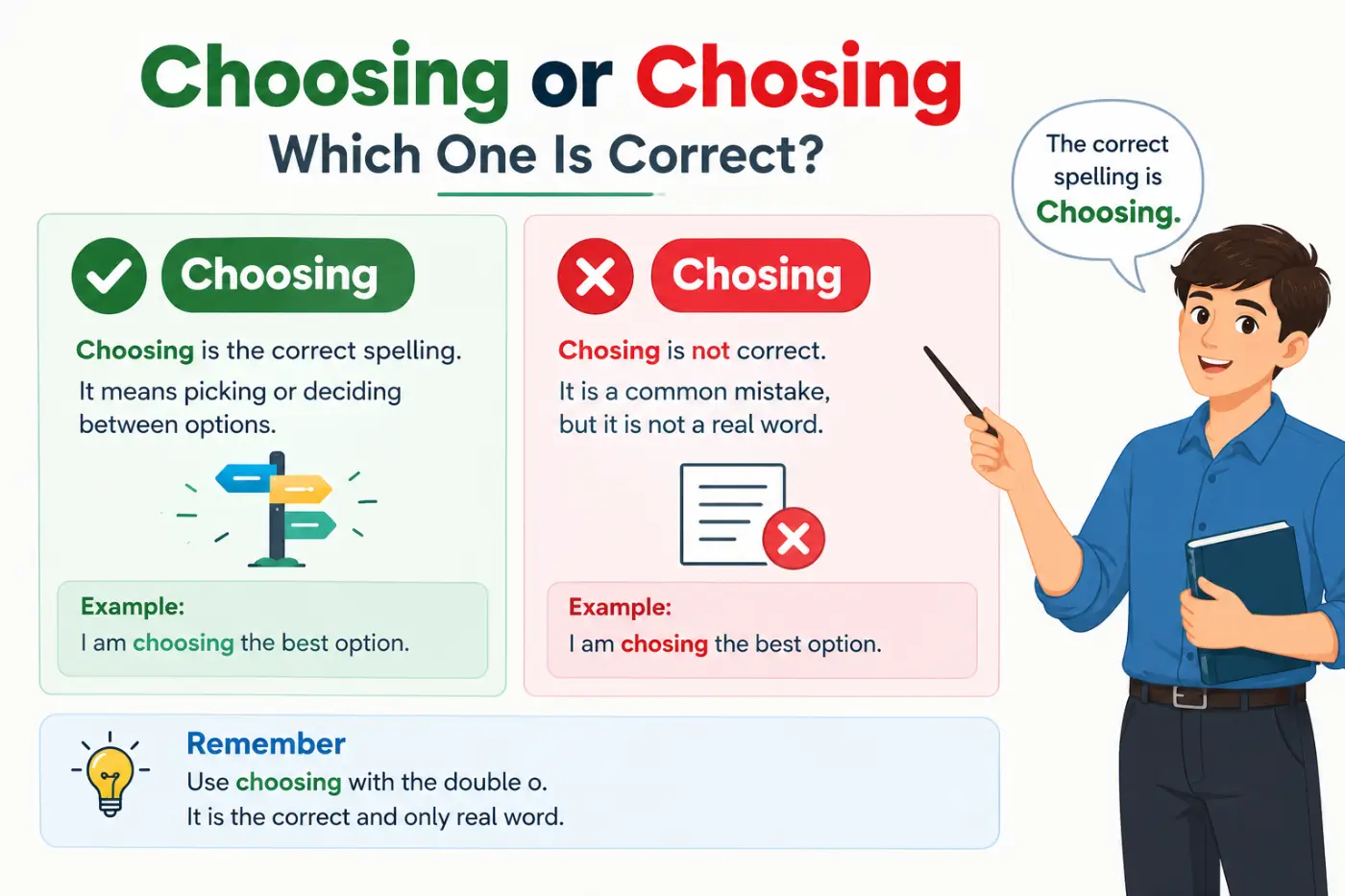 Choosing or Chosing
