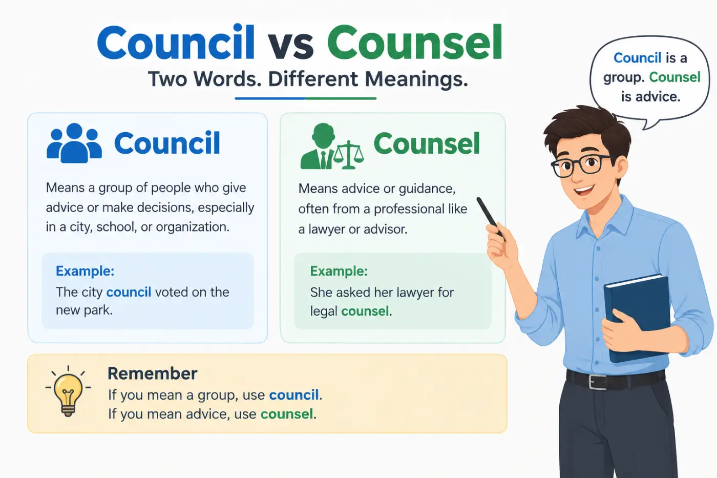 Council vs Counsel