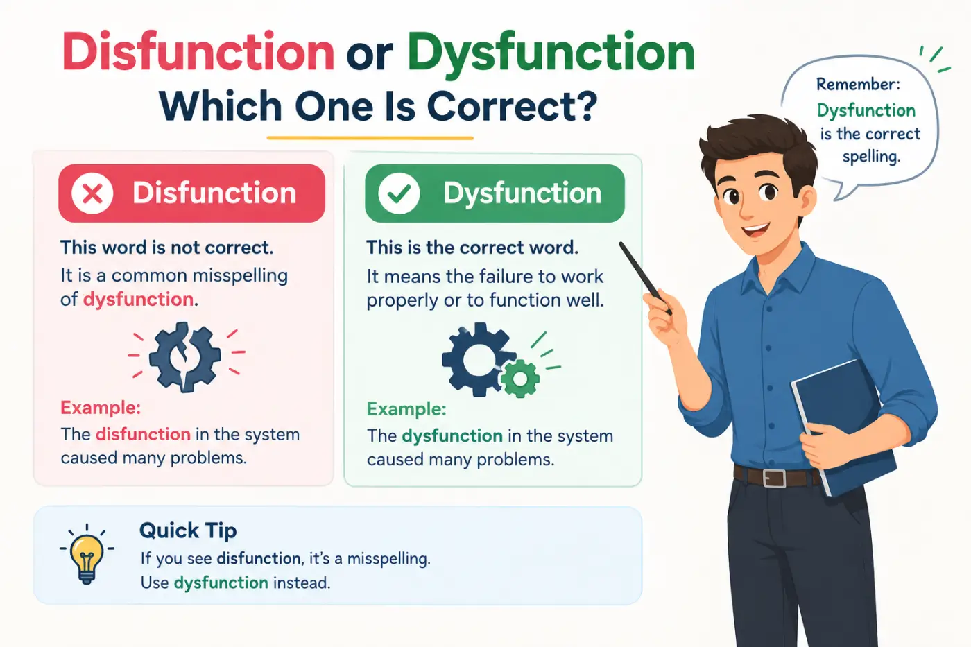 Disfunction or Dysfunction