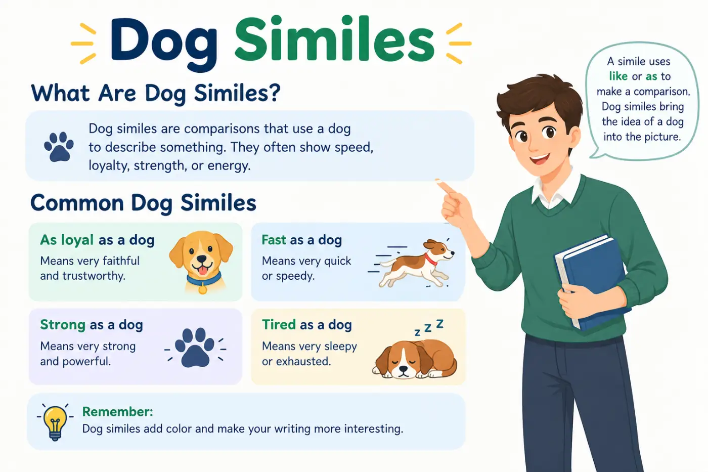 Dog Similes