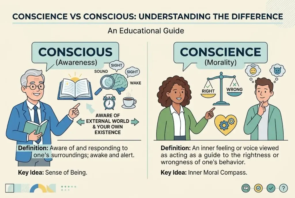 Final Answer About Conscience vs Conscious