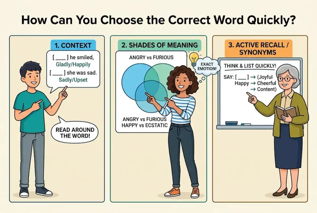 How Can You Choose the Correct Word Quickly?