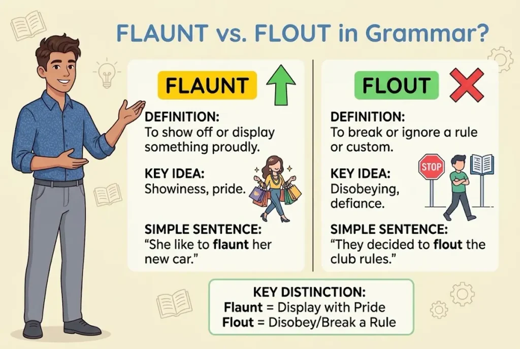How Do Flaunt and Flout Work in Grammar?