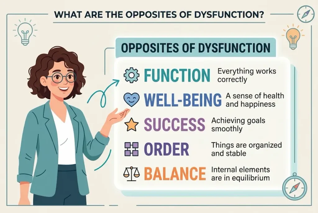 What Are the Opposites of Dysfunction?