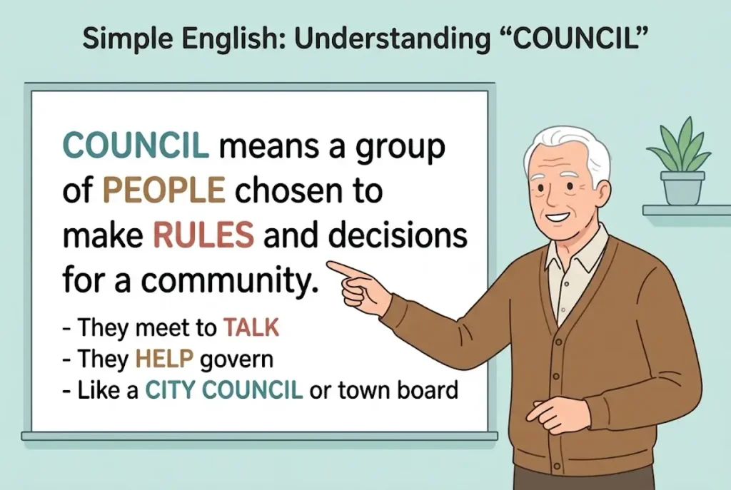 What Does Council Mean in Simple English?