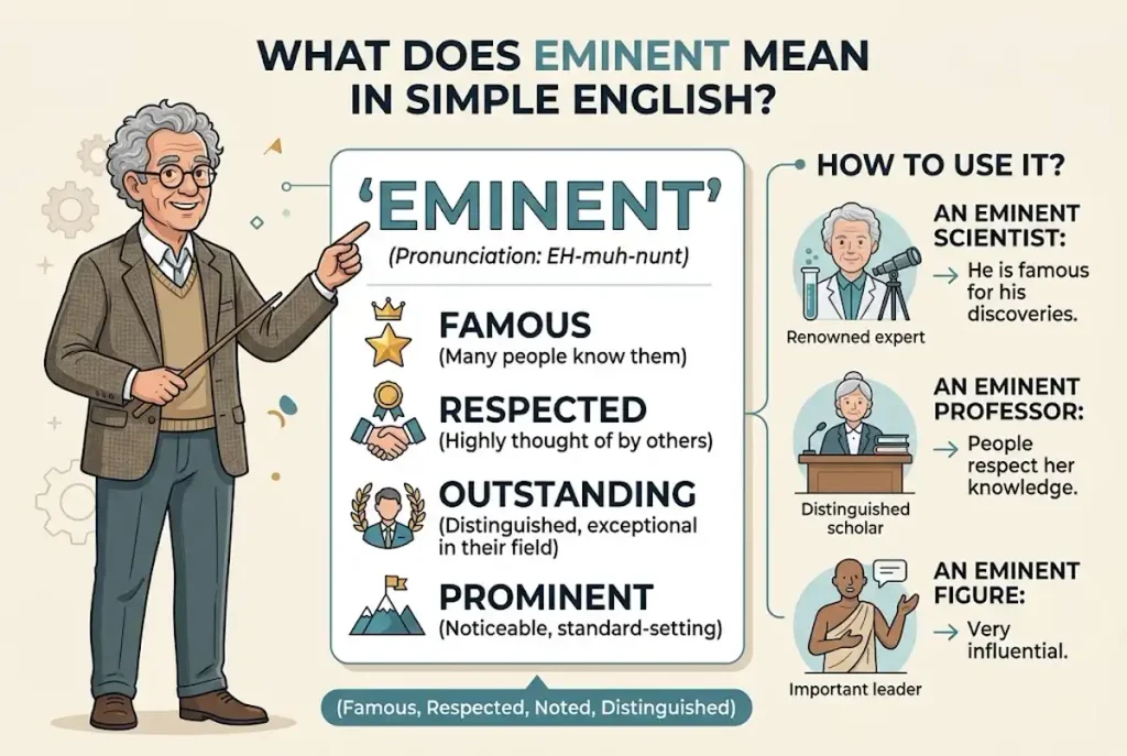 What Does Eminent Mean in Simple English?