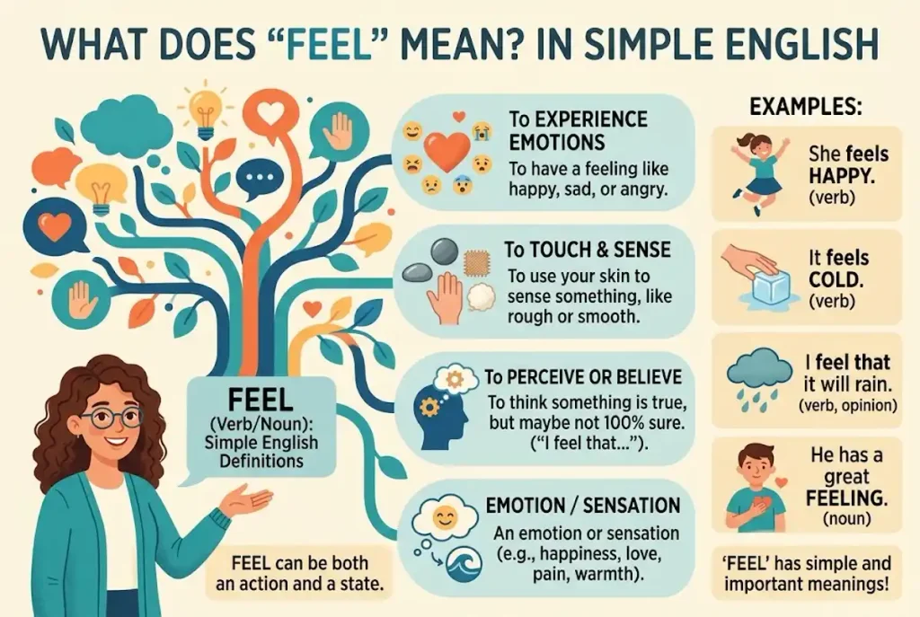 What Does Feel Mean in Simple English?