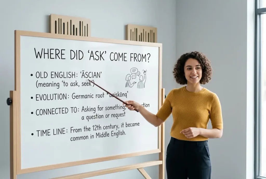 Where did ask come from?