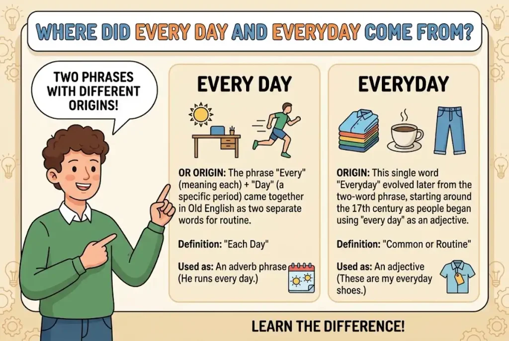 Where Did Every Day and Everyday Come From?