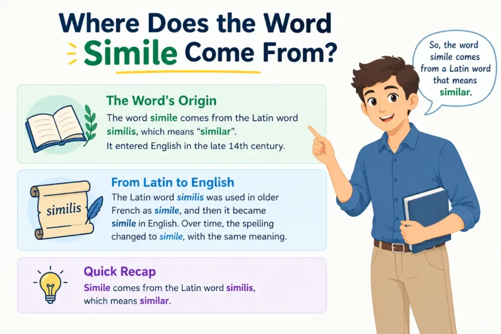 Where Does the Word Simile Come From?