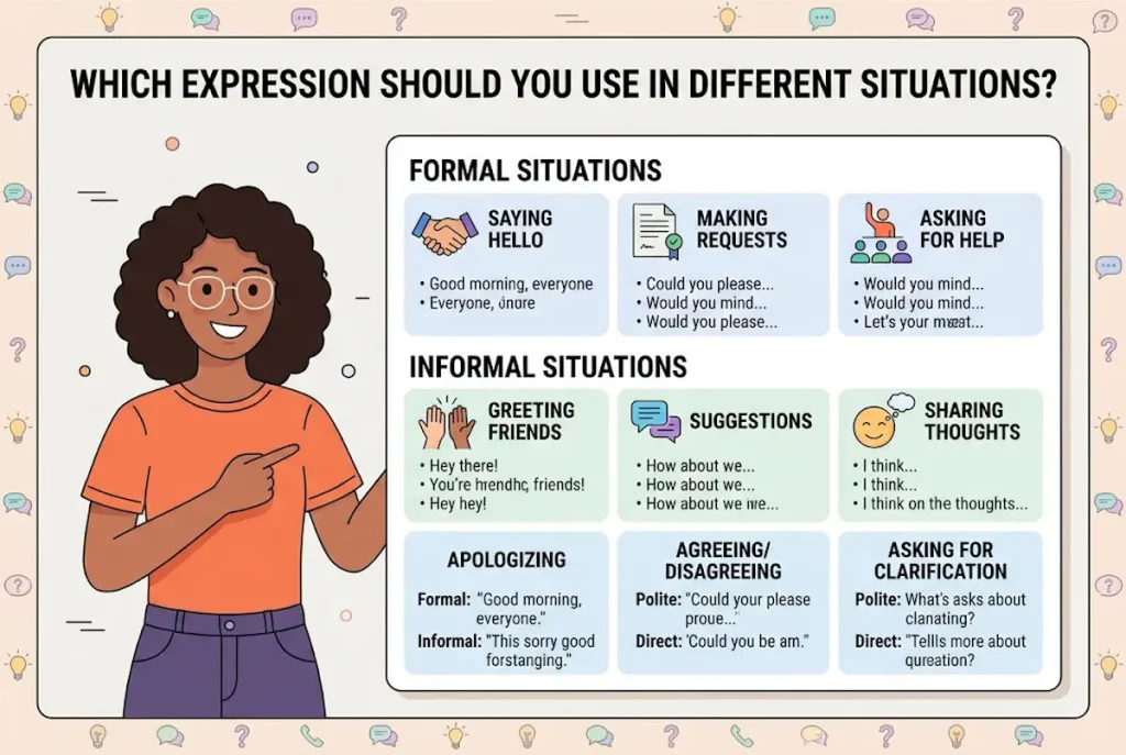 Which Expression Should You Use in Different Situations?